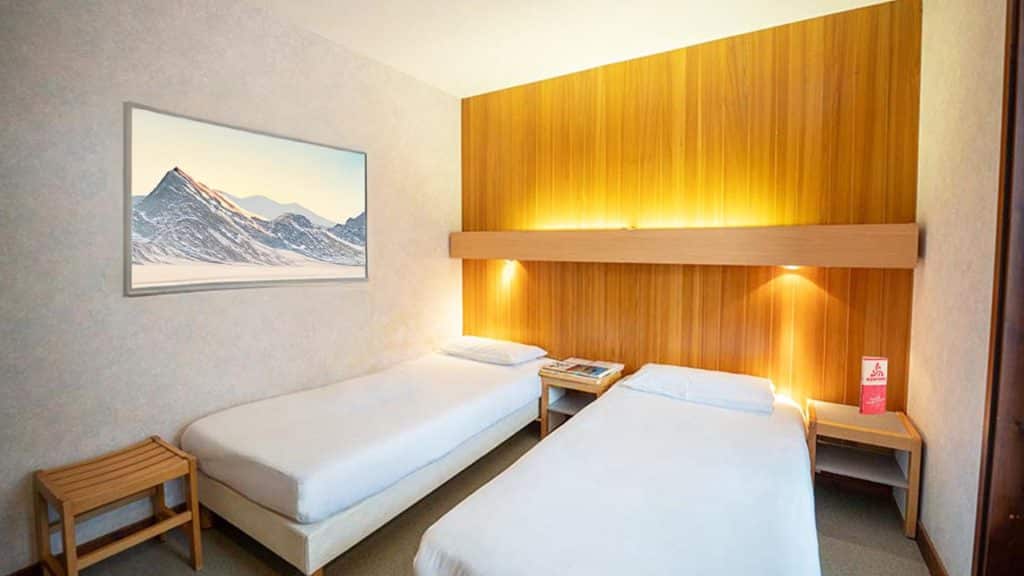 votre chambre au village vacances azureva areches beaufort en montagne 