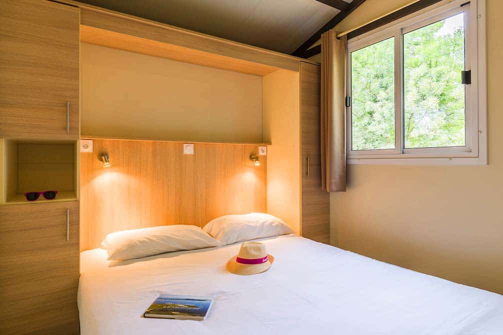 chambre double du camping azureva de sigean 