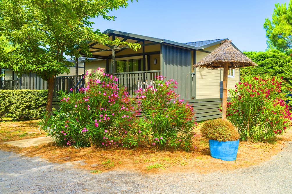 nature du mobilehome camping azureva sigean 