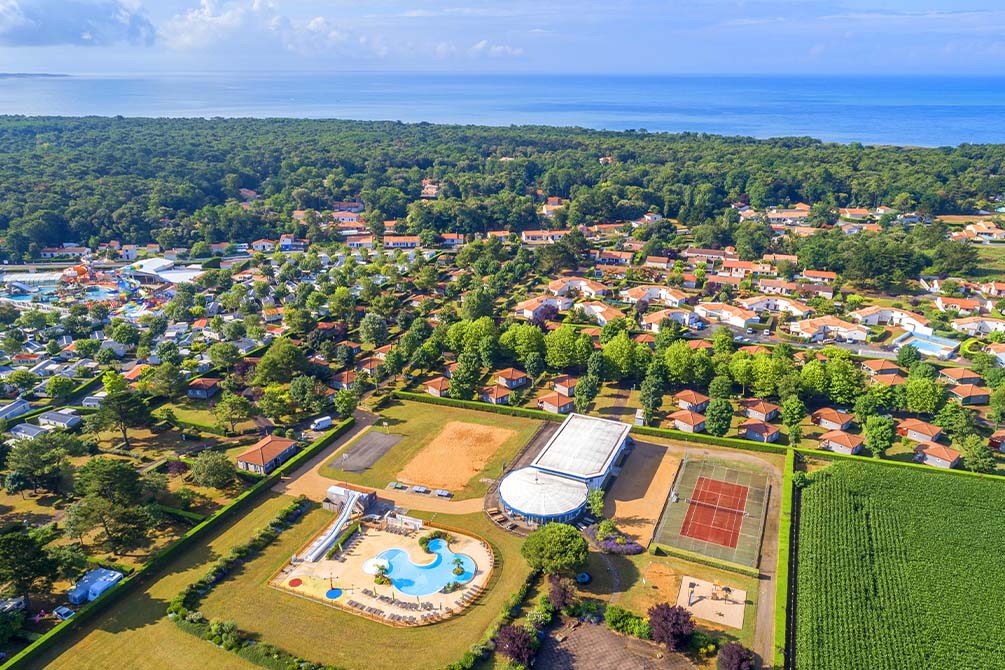 l'ocean du camping azureva longeville sur mer en vendee