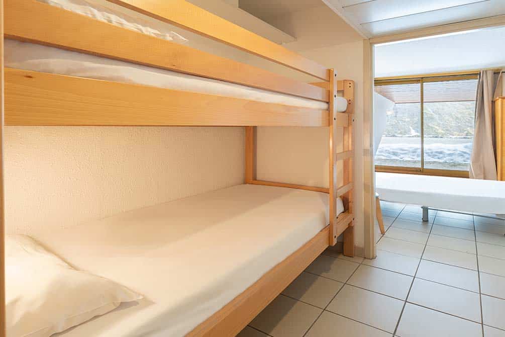 lit enfants du logement de la location de vacances azureva a piau engaly 2