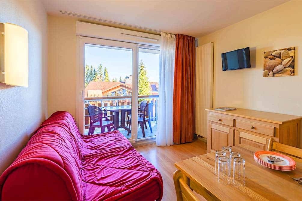 le logement famille dans la location de vacances azureva a metabief dans le jura 