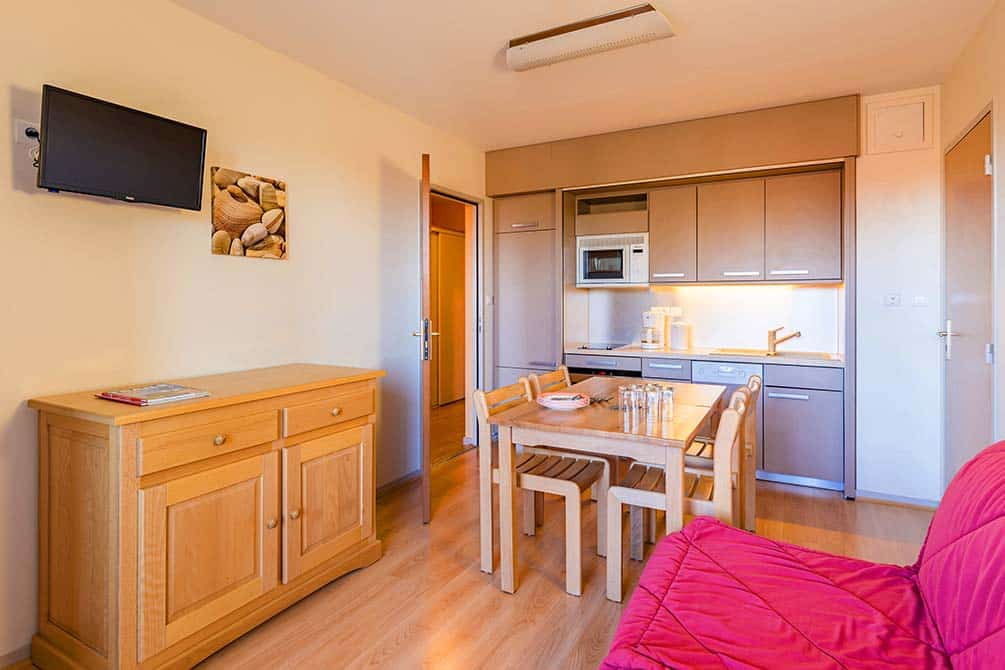 le logement dans la location de vacances azureva a metabief dans le jura 