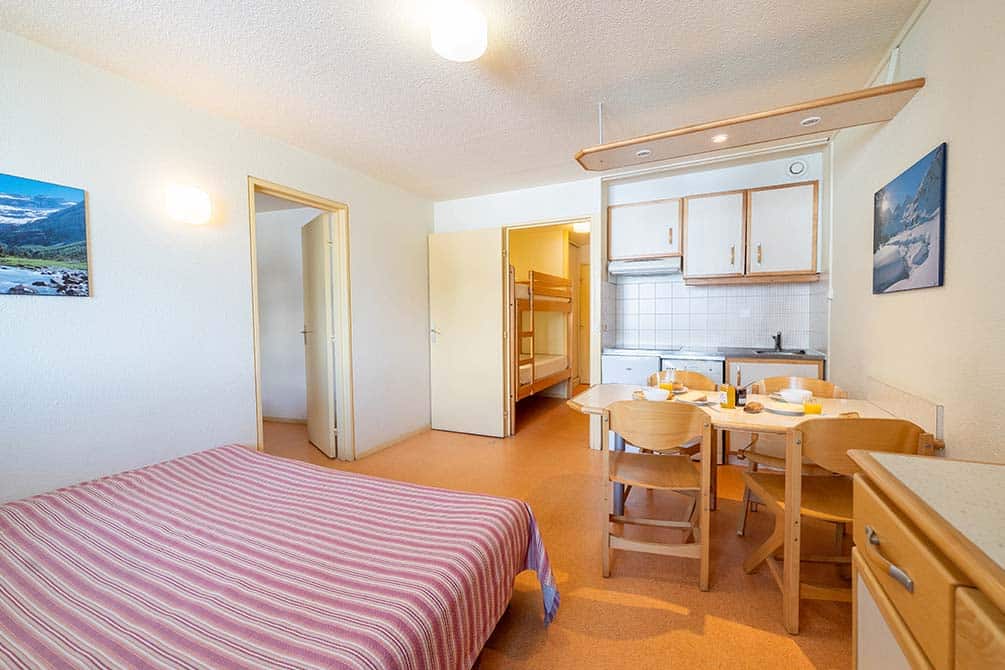 votre logement famille a la location de vacances azureva a la mongie 
