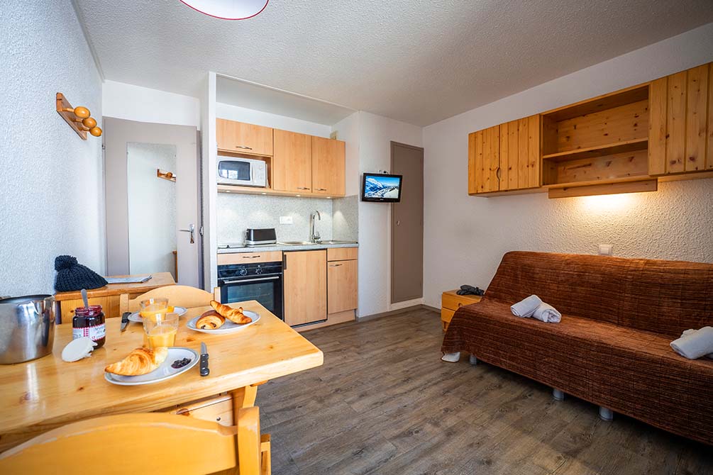 votre logement dans la residence de vacances aux menuires 