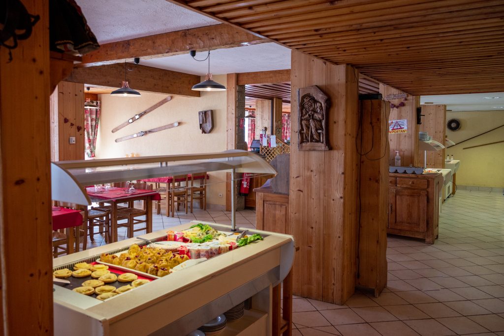 buffet décor montagnard 