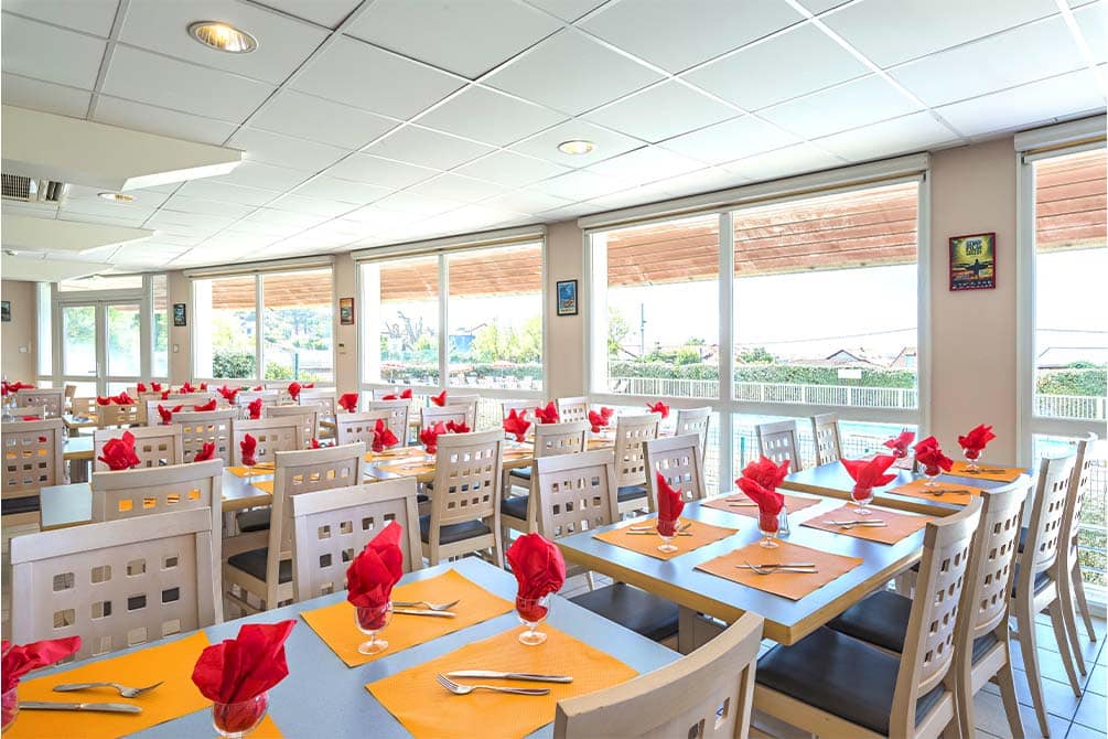 restaurant du village vacances azureva anglet 