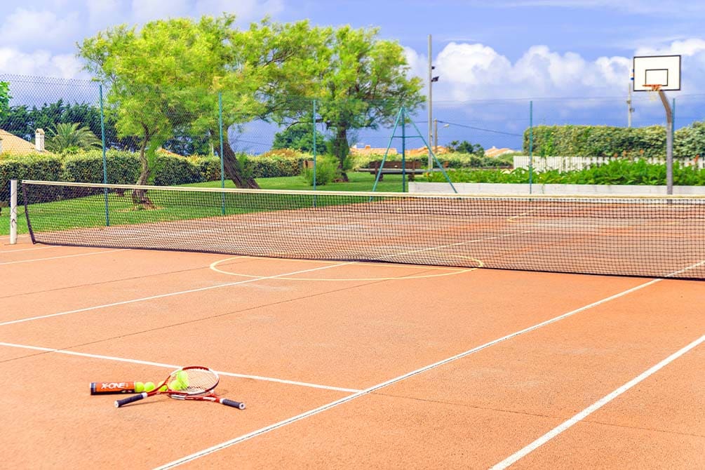 terrain de tennis village vacances azureva anglet 
