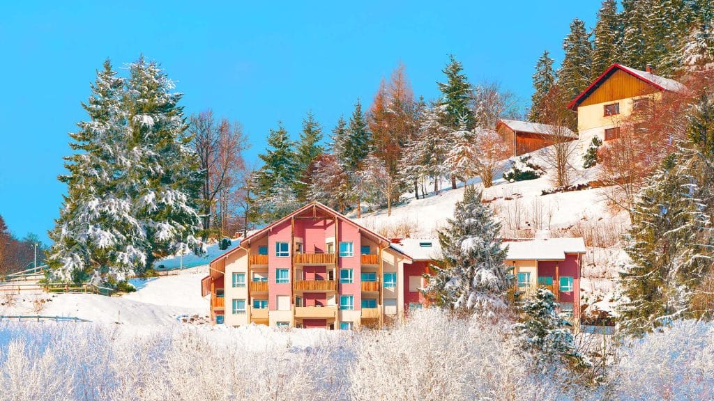massif vosges hiver village vacances azureva bussang