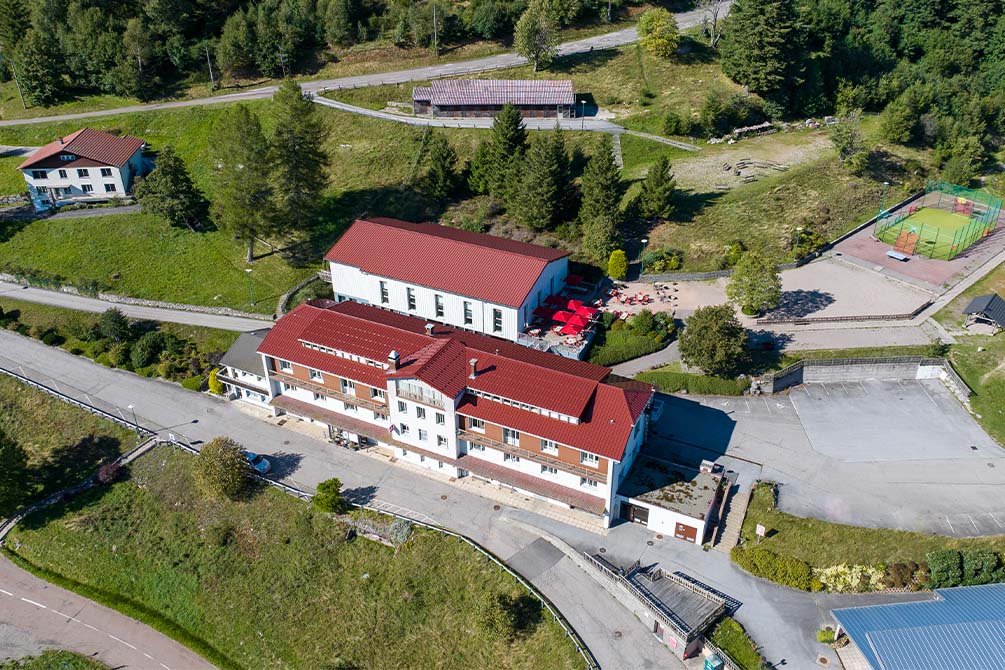 la montagne du massif des vosges avec le village vacances azureva bussang 