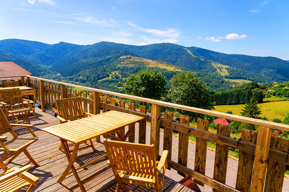 la terrasse du village vacances azureva bussang 