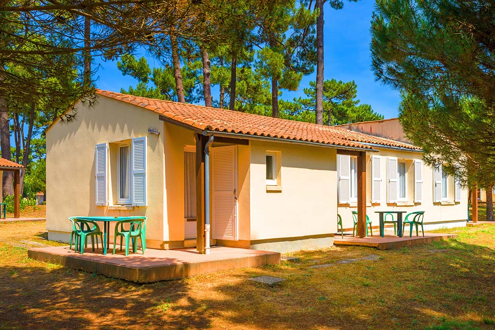 logement de la nature au village vacances azureva de l'ile d'oleron
