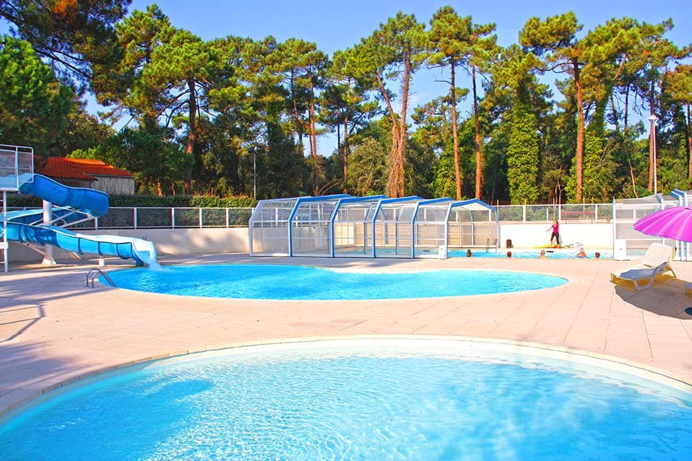 piscine avec pataugeoire au village vacances azureva de l'ile d'oleron