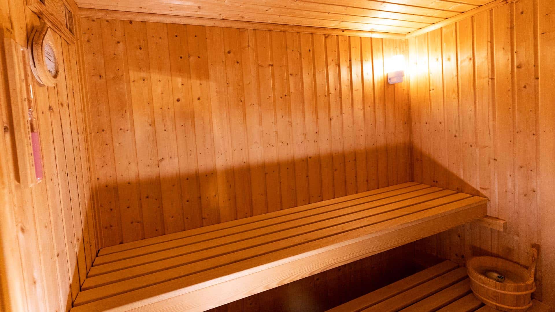 le sauna du village vacances azureva metabief dans le jura  