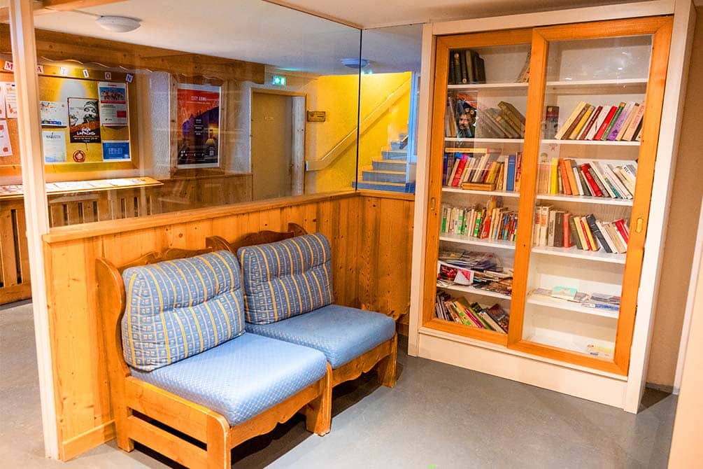 la bibliotheque du village vacances azureva de la clusaz les confins 