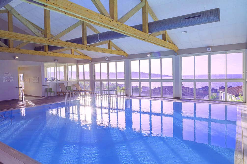 la piscine du village vacances azureva hendaye au pays basque 