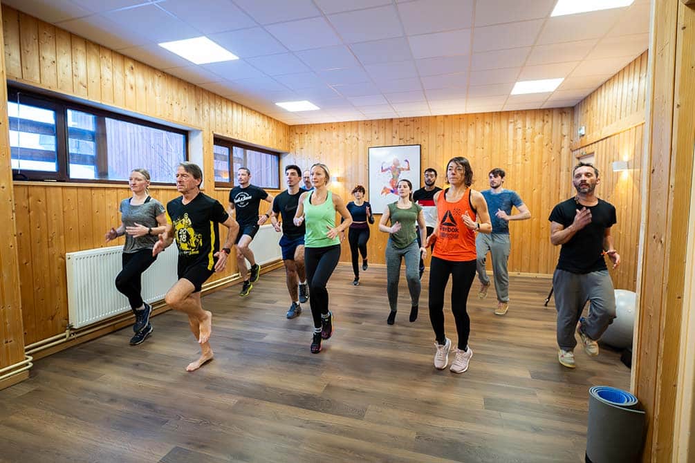 salle de sport du village vacances les karellis 