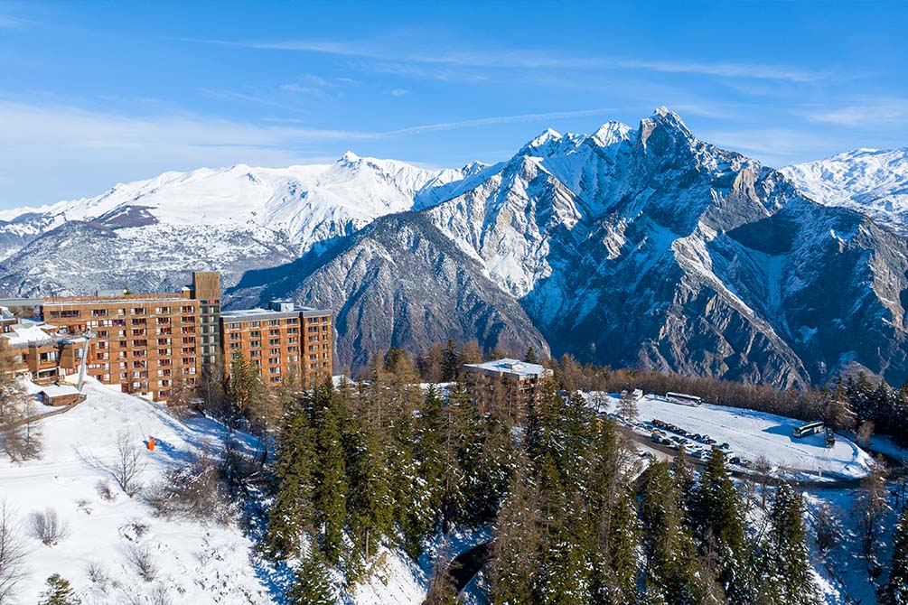 station les karellis en savoie avec le village vacances azureva 