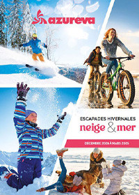 la brochure azureva vacances - hiver 2024 2025