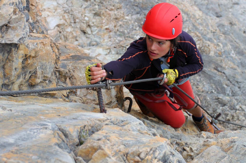 en montagne animation escalade