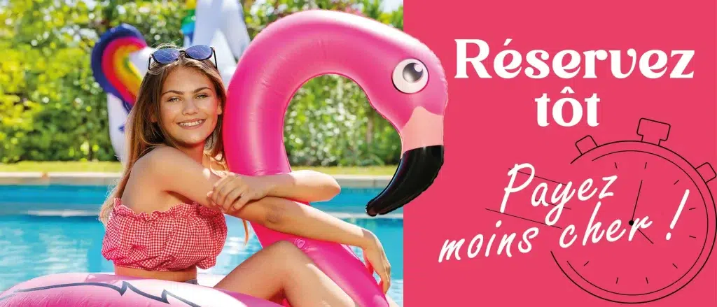 Promotion vacances été - réservez tôt et payez moins cher